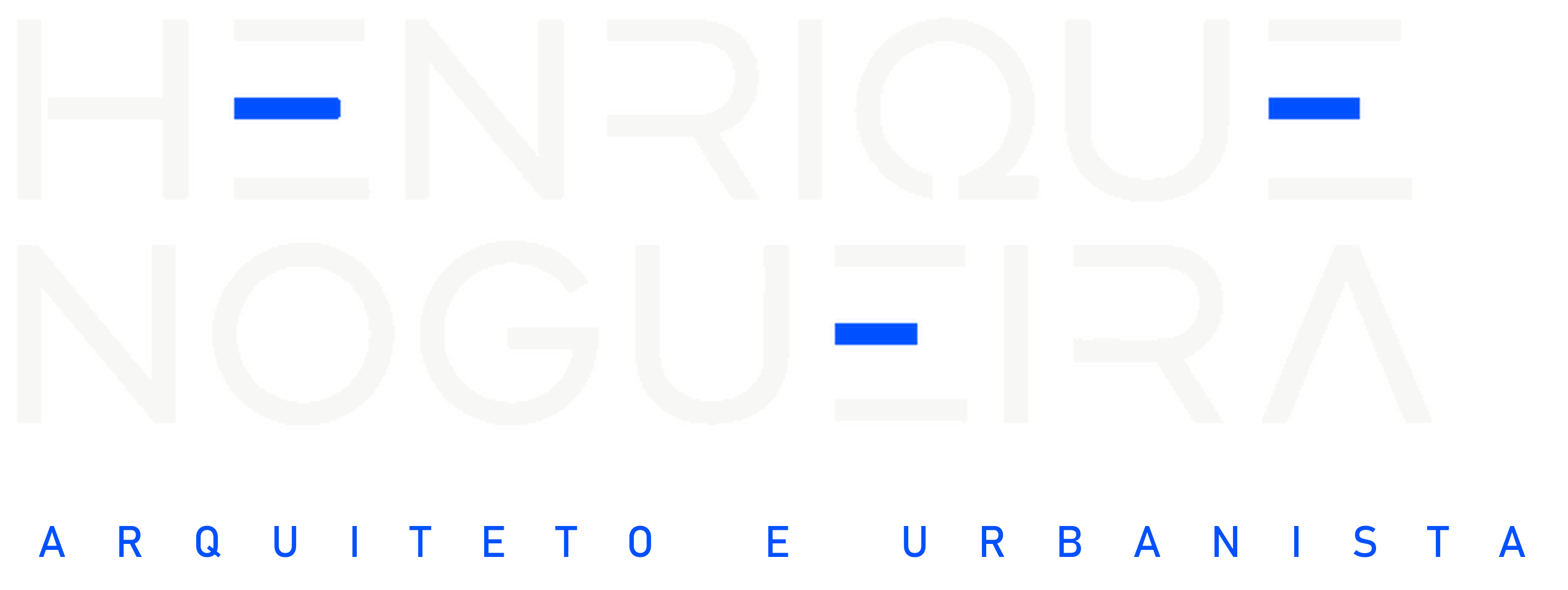 Henrique Nogueira — Arquiteto e Urbanista